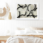 Shop Space Time I Art Print a painted abstract themed wall art print from The Print Emporium wall artwork collection - Buy Australian made fine art painting style poster and framed prints for the home and your interior decor room, TPE-PC-WZ576-AP