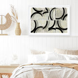 Shop Space Time I Art Print a painted abstract themed wall art print from The Print Emporium wall artwork collection - Buy Australian made fine art painting style poster and framed prints for the home and your interior decor room, TPE-PC-WZ576-AP