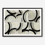 Shop Space Time I Art Print a painted abstract themed wall art print from The Print Emporium wall artwork collection - Buy Australian made fine art painting style poster and framed prints for the home and your interior decor room, TPE-PC-WZ576-AP
