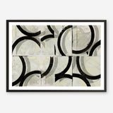 Shop Space Time I Art Print a painted abstract themed wall art print from The Print Emporium wall artwork collection - Buy Australian made fine art painting style poster and framed prints for the home and your interior decor room, TPE-PC-WZ576-AP