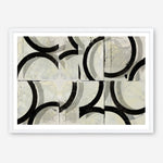 Shop Space Time I Art Print a painted abstract themed wall art print from The Print Emporium wall artwork collection - Buy Australian made fine art painting style poster and framed prints for the home and your interior decor room, TPE-PC-WZ576-AP