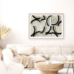 Shop Space Time I Art Print a painted abstract themed wall art print from The Print Emporium wall artwork collection - Buy Australian made fine art painting style poster and framed prints for the home and your interior decor room, TPE-PC-WZ576-AP