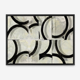 Shop Space Time I Canvas Print a painted abstract themed framed canvas wall art print from The Print Emporium artwork collection - Buy Australian made fine art painting style stretched canvas prints for the home and your interior decor space, TPE-PC-WZ576-CA-35X46-NF