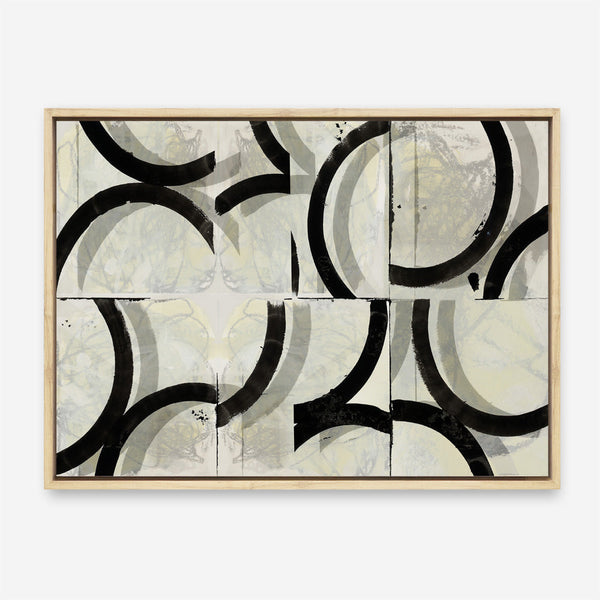 Shop Space Time I Canvas Print a painted abstract themed framed canvas wall art print from The Print Emporium artwork collection - Buy Australian made fine art painting style stretched canvas prints for the home and your interior decor space, TPE-PC-WZ576-CA-35X46-NF