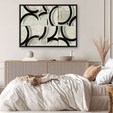Shop Space Time I Canvas Print a painted abstract themed framed canvas wall art print from The Print Emporium artwork collection - Buy Australian made fine art painting style stretched canvas prints for the home and your interior decor space, TPE-PC-WZ576-CA-35X46-NF