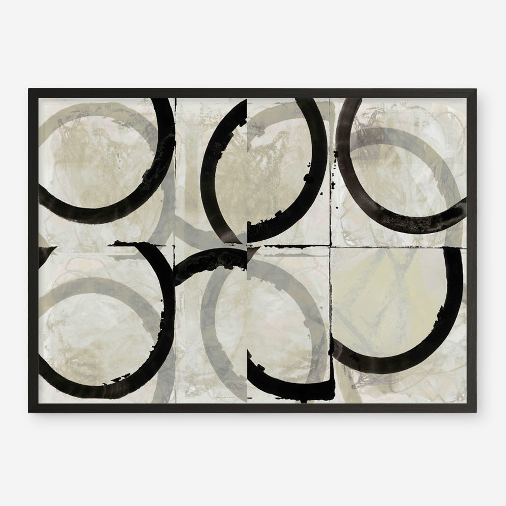 Shop Space Time II Art Print a painted abstract themed wall art print from The Print Emporium wall artwork collection - Buy Australian made fine art painting style poster and framed prints for the home and your interior decor room, TPE-PC-WZ577-AP