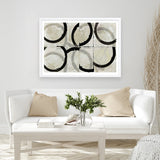 Shop Space Time II Art Print a painted abstract themed wall art print from The Print Emporium wall artwork collection - Buy Australian made fine art painting style poster and framed prints for the home and your interior decor room, TPE-PC-WZ577-AP