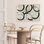 Shop Space Time II Art Print a painted abstract themed wall art print from The Print Emporium wall artwork collection - Buy Australian made fine art painting style poster and framed prints for the home and your interior decor room, TPE-PC-WZ577-AP