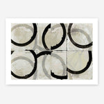 Shop Space Time II Art Print a painted abstract themed wall art print from The Print Emporium wall artwork collection - Buy Australian made fine art painting style poster and framed prints for the home and your interior decor room, TPE-PC-WZ577-AP