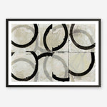 Shop Space Time II Art Print a painted abstract themed wall art print from The Print Emporium wall artwork collection - Buy Australian made fine art painting style poster and framed prints for the home and your interior decor room, TPE-PC-WZ577-AP