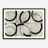 Shop Space Time II Art Print a painted abstract themed wall art print from The Print Emporium wall artwork collection - Buy Australian made fine art painting style poster and framed prints for the home and your interior decor room, TPE-PC-WZ577-AP