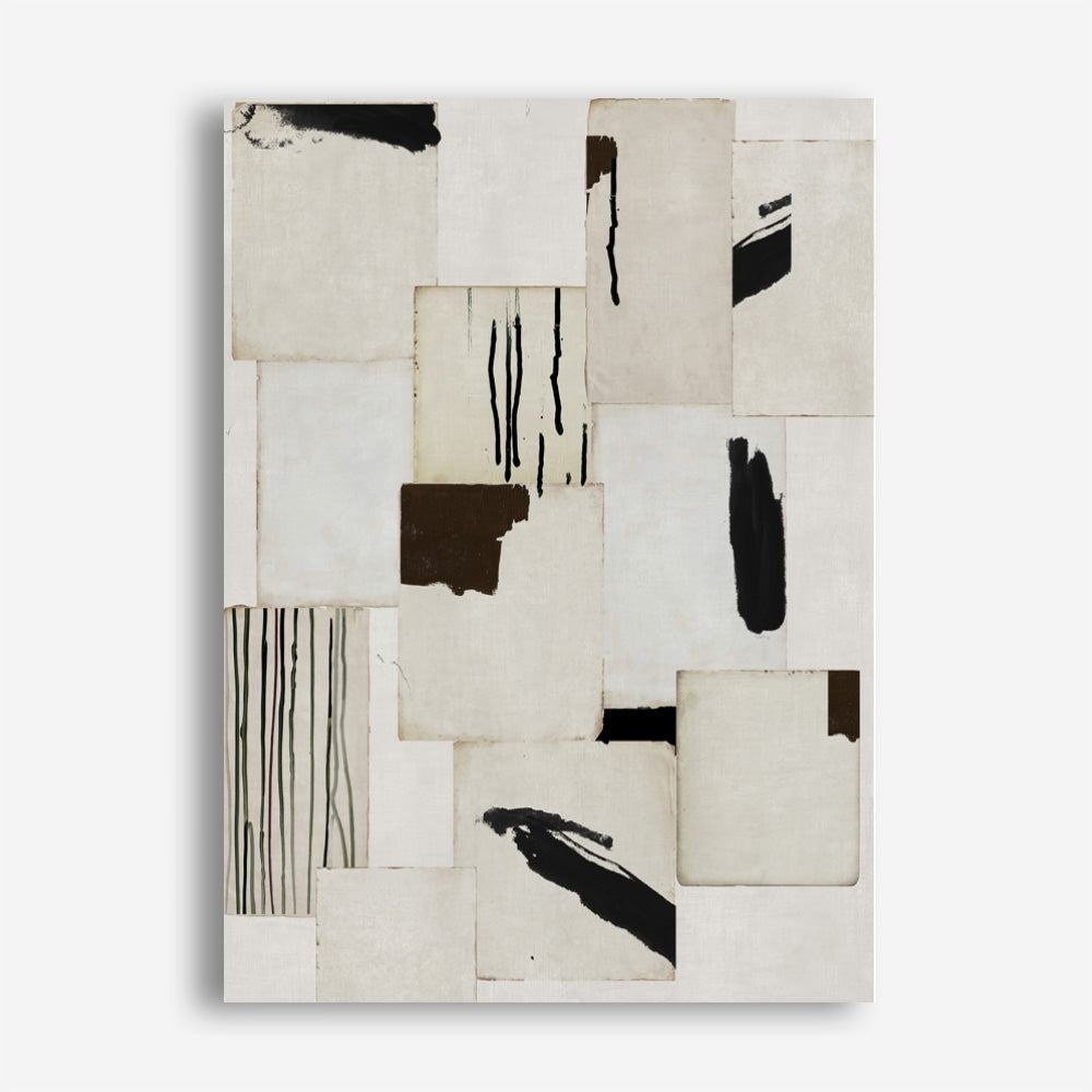 Shop Splattering I Canvas Print a painted abstract themed framed canvas wall art print from The Print Emporium artwork collection - Buy Australian made fine art painting style stretched canvas prints for the home and your interior decor space, TPE-PC-PM010-CA-35X46-NF