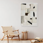 Shop Splattering I Canvas Print a painted abstract themed framed canvas wall art print from The Print Emporium artwork collection - Buy Australian made fine art painting style stretched canvas prints for the home and your interior decor space, TPE-PC-PM010-CA-35X46-NF