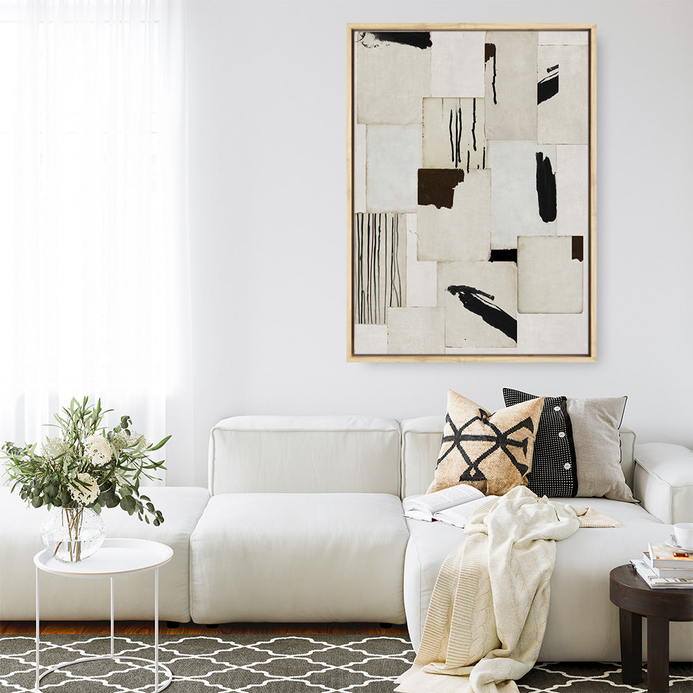 Shop Splattering I Canvas Print a painted abstract themed framed canvas wall art print from The Print Emporium artwork collection - Buy Australian made fine art painting style stretched canvas prints for the home and your interior decor space, TPE-PC-PM010-CA-35X46-NF