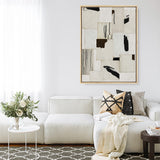 Shop Splattering I Canvas Print a painted abstract themed framed canvas wall art print from The Print Emporium artwork collection - Buy Australian made fine art painting style stretched canvas prints for the home and your interior decor space, TPE-PC-PM010-CA-35X46-NF