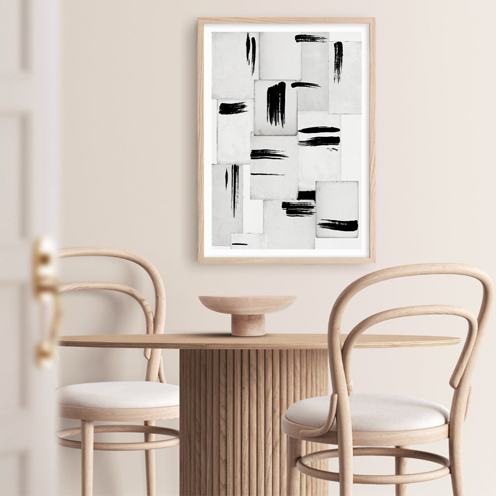 Shop Splattering II Art Print a painted abstract themed wall art print from The Print Emporium wall artwork collection - Buy Australian made fine art painting style poster and framed prints for the home and your interior decor room, TPE-PC-PM011-AP