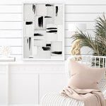 Shop Splattering II Art Print a painted abstract themed wall art print from The Print Emporium wall artwork collection - Buy Australian made fine art painting style poster and framed prints for the home and your interior decor room, TPE-PC-PM011-AP