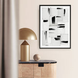 Shop Splattering II Art Print a painted abstract themed wall art print from The Print Emporium wall artwork collection - Buy Australian made fine art painting style poster and framed prints for the home and your interior decor room, TPE-PC-PM011-AP