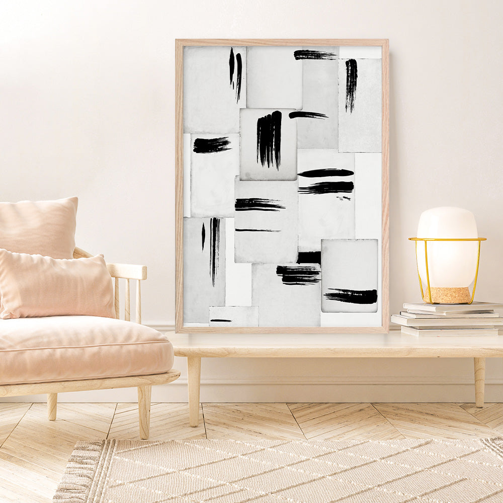 Shop Splattering II Art Print a painted abstract themed wall art print from The Print Emporium wall artwork collection - Buy Australian made fine art painting style poster and framed prints for the home and your interior decor room, TPE-PC-PM011-AP