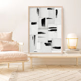 Shop Splattering II Art Print a painted abstract themed wall art print from The Print Emporium wall artwork collection - Buy Australian made fine art painting style poster and framed prints for the home and your interior decor room, TPE-PC-PM011-AP