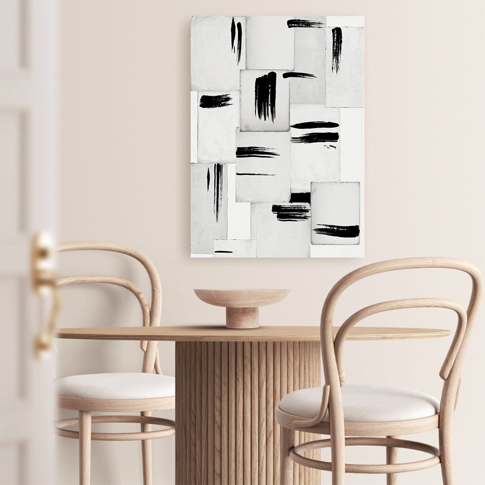 Shop Splattering II Canvas Print a painted abstract themed framed canvas wall art print from The Print Emporium artwork collection - Buy Australian made fine art painting style stretched canvas prints for the home and your interior decor space, TPE-PC-PM011-CA-35X46-NF