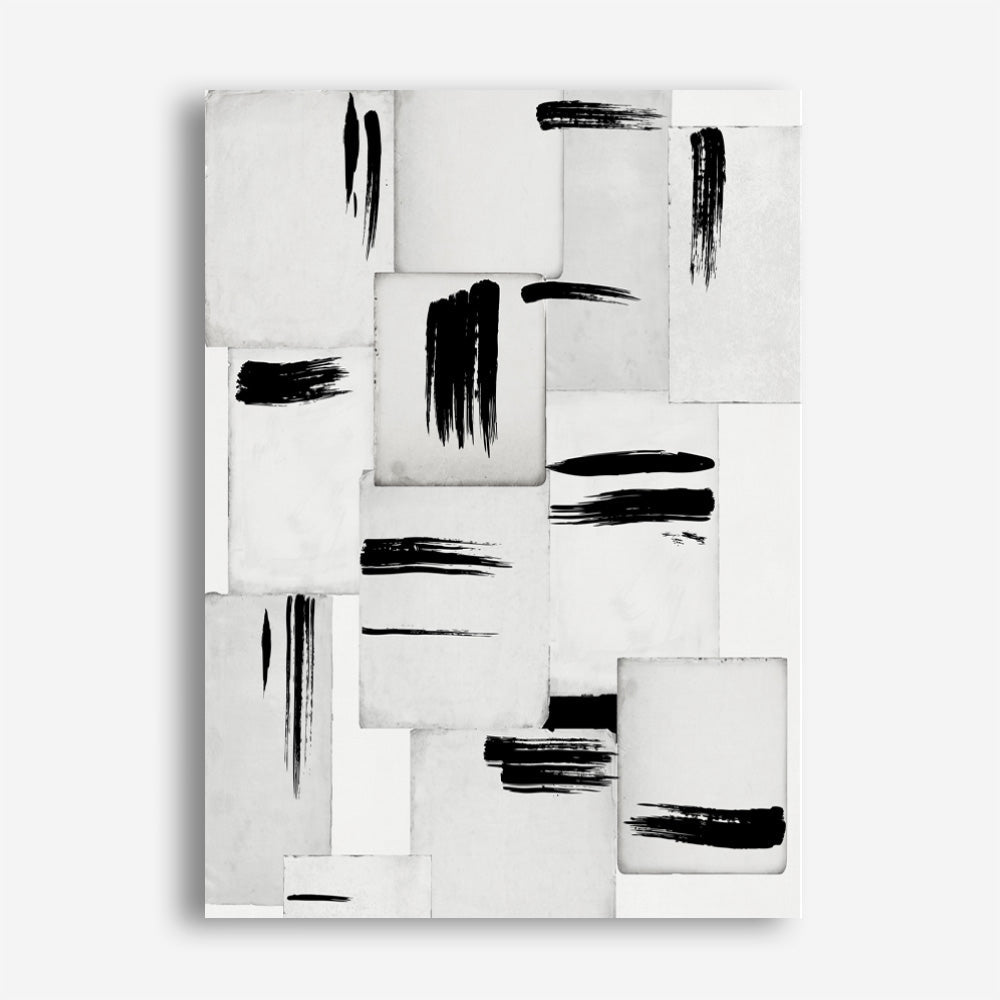 Shop Splattering II Canvas Print a painted abstract themed framed canvas wall art print from The Print Emporium artwork collection - Buy Australian made fine art painting style stretched canvas prints for the home and your interior decor space, TPE-PC-PM011-CA-35X46-NF