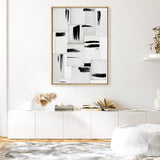 Shop Splattering II Canvas Print a painted abstract themed framed canvas wall art print from The Print Emporium artwork collection - Buy Australian made fine art painting style stretched canvas prints for the home and your interior decor space, TPE-PC-PM011-CA-35X46-NF