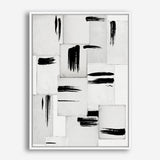 Shop Splattering II Canvas Print a painted abstract themed framed canvas wall art print from The Print Emporium artwork collection - Buy Australian made fine art painting style stretched canvas prints for the home and your interior decor space, TPE-PC-PM011-CA-35X46-NF