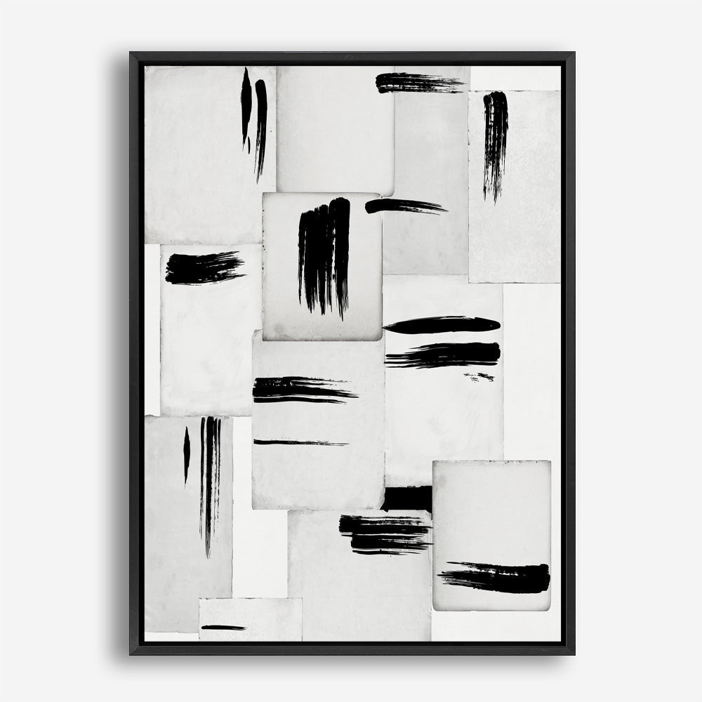 Shop Splattering II Canvas Print a painted abstract themed framed canvas wall art print from The Print Emporium artwork collection - Buy Australian made fine art painting style stretched canvas prints for the home and your interior decor space, TPE-PC-PM011-CA-35X46-NF