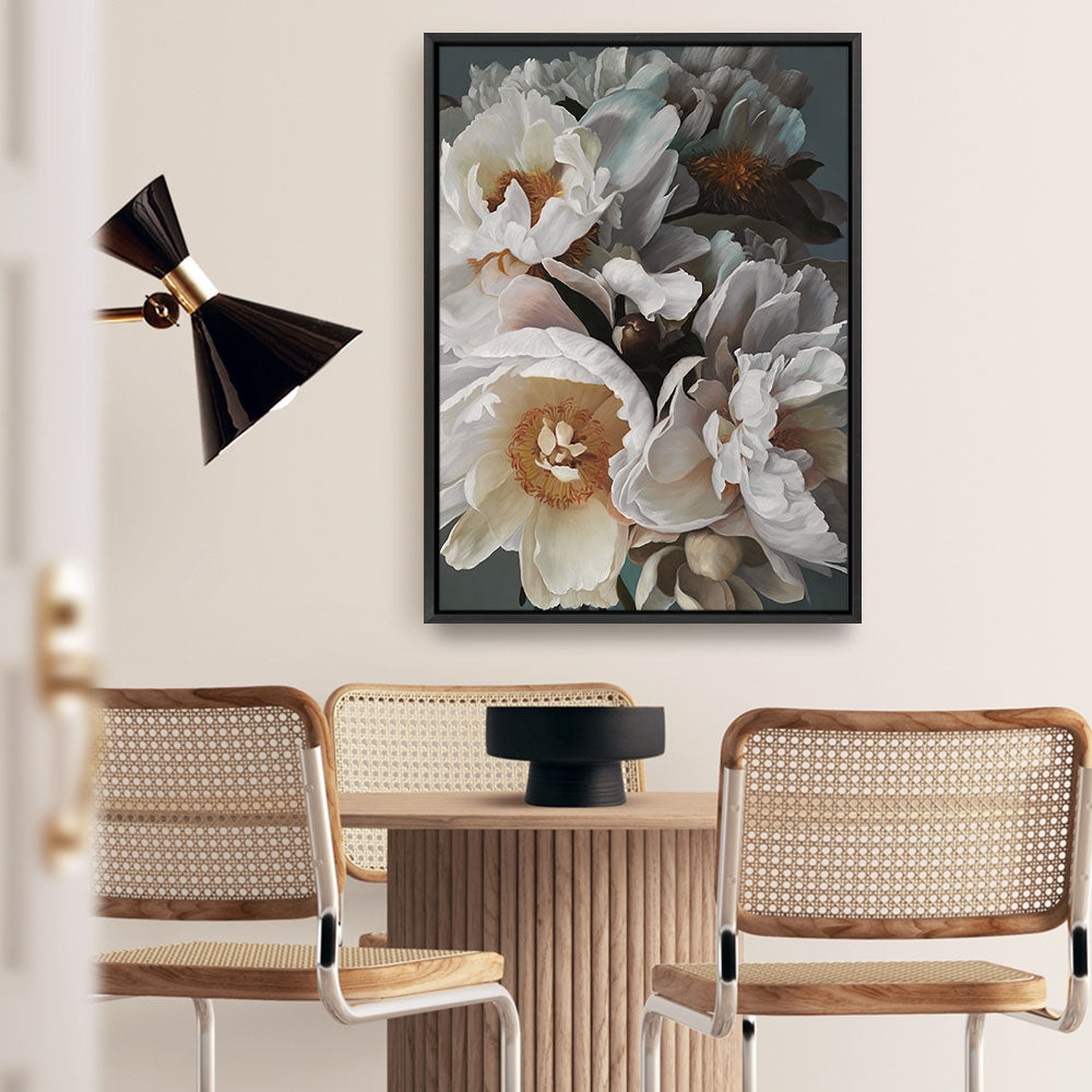 Shop Spring Bouquet Canvas Print a floral themed painted framed canvas wall art print from The Print Emporium artwork collection - Buy Australian made fine art painting style stretched canvas prints for the home and your interior decor space, TPE-294-CA-35X46-NF