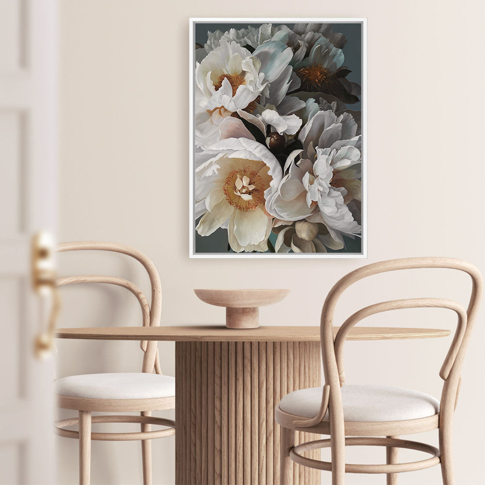 Shop Spring Bouquet Canvas Print a floral themed painted framed canvas wall art print from The Print Emporium artwork collection - Buy Australian made fine art painting style stretched canvas prints for the home and your interior decor space, TPE-294-CA-35X46-NF