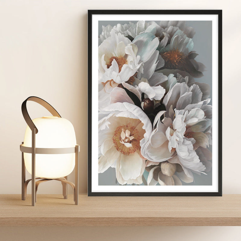 Shop Spring Bouquet II Art Print a floral themed painted wall art print from The Print Emporium wall artwork collection - Buy Australian made fine art painting style poster and framed prints for the home and your interior decor room, TPE-425-AP
