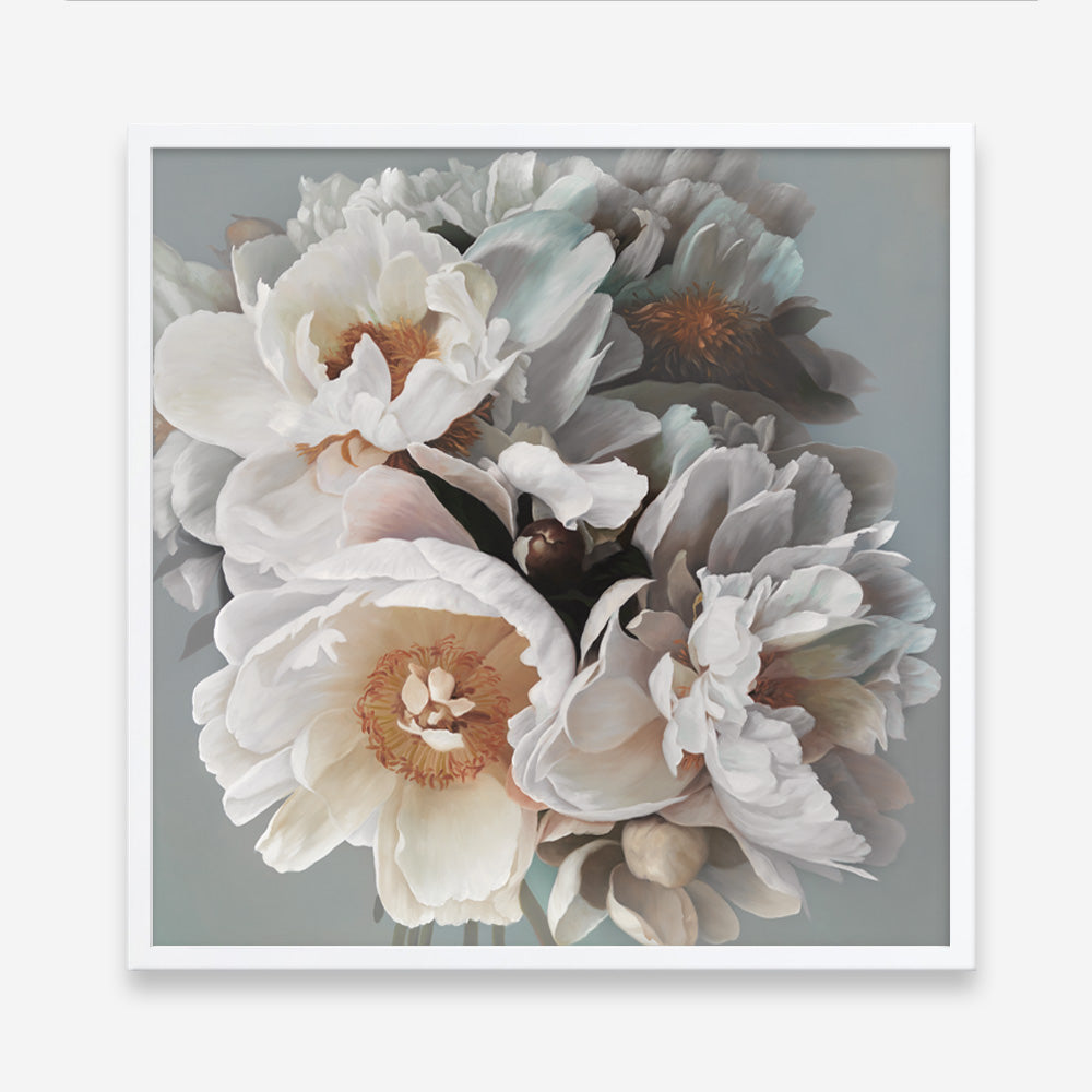 Shop Spring Bouquet II (Square) Art Print a floral themed painted wall art print from The Print Emporium wall artwork collection - Buy Australian made fine art painting style poster and framed prints for the home and your interior decor room, TPE-323-AP