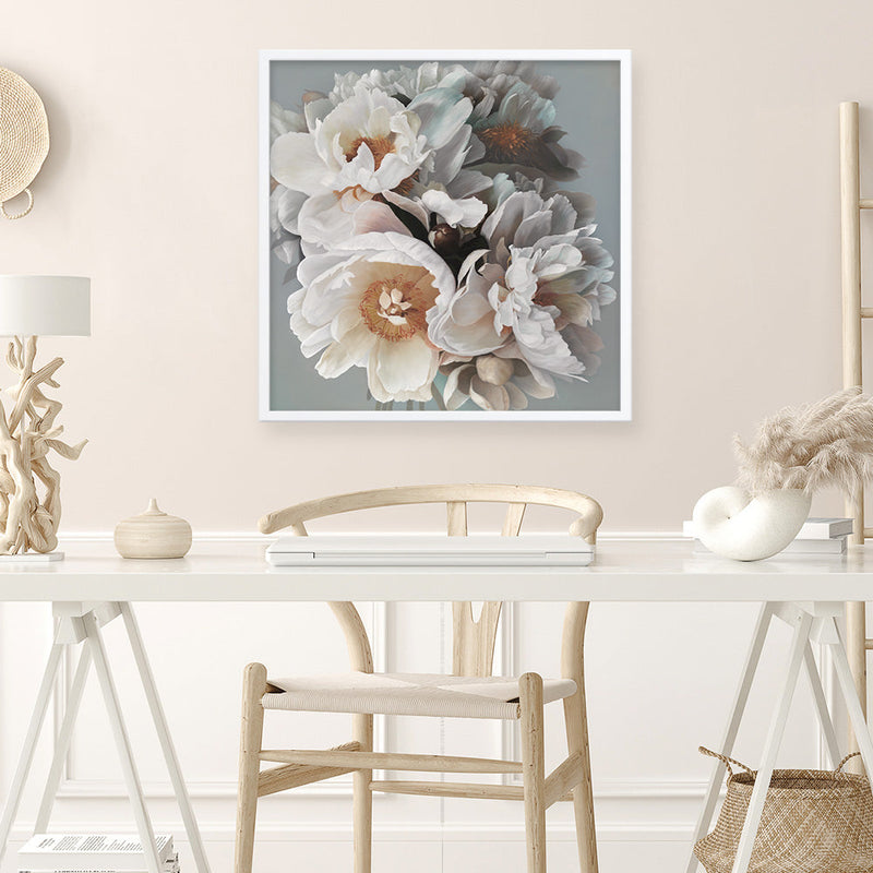 Buy Spring Bouquet II Square Art Print | The Print Emporium®