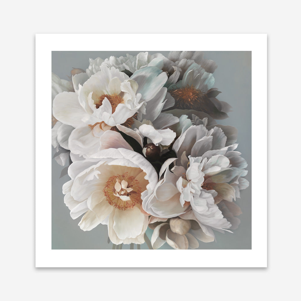 Shop Spring Bouquet II (Square) Art Print a floral themed painted wall art print from The Print Emporium wall artwork collection - Buy Australian made fine art painting style poster and framed prints for the home and your interior decor room, TPE-323-AP