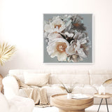 Shop Spring Bouquet II (Square) Canvas Print a floral themed painted framed canvas wall art print from The Print Emporium artwork collection - Buy Australian made fine art painting style stretched canvas prints for the home and your interior decor space, TPE-323-CA-40X40-NF