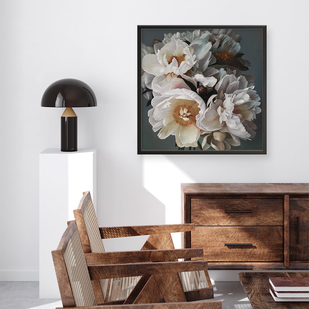 Shop Spring Bouquet (Square) Art Print a floral themed painted wall art print from The Print Emporium wall artwork collection - Buy Australian made fine art painting style poster and framed prints for the home and your interior decor room, TPE-170-AP
