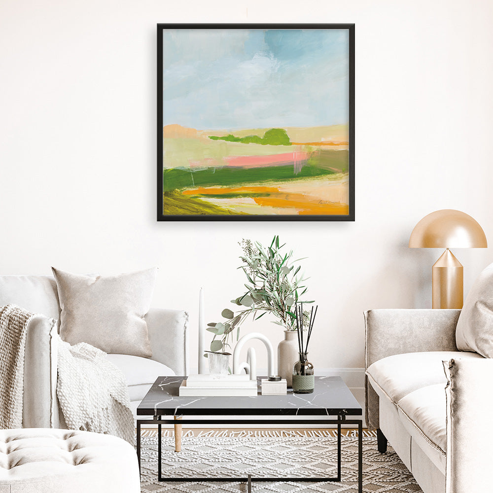 Shop Spring Green (Square) Art Print a painted style wall art print from The Print Emporium wall artwork collection - Buy Australian made fine art painting style poster and framed prints for the home and your interior decor room, TPE-WA-74474-AP