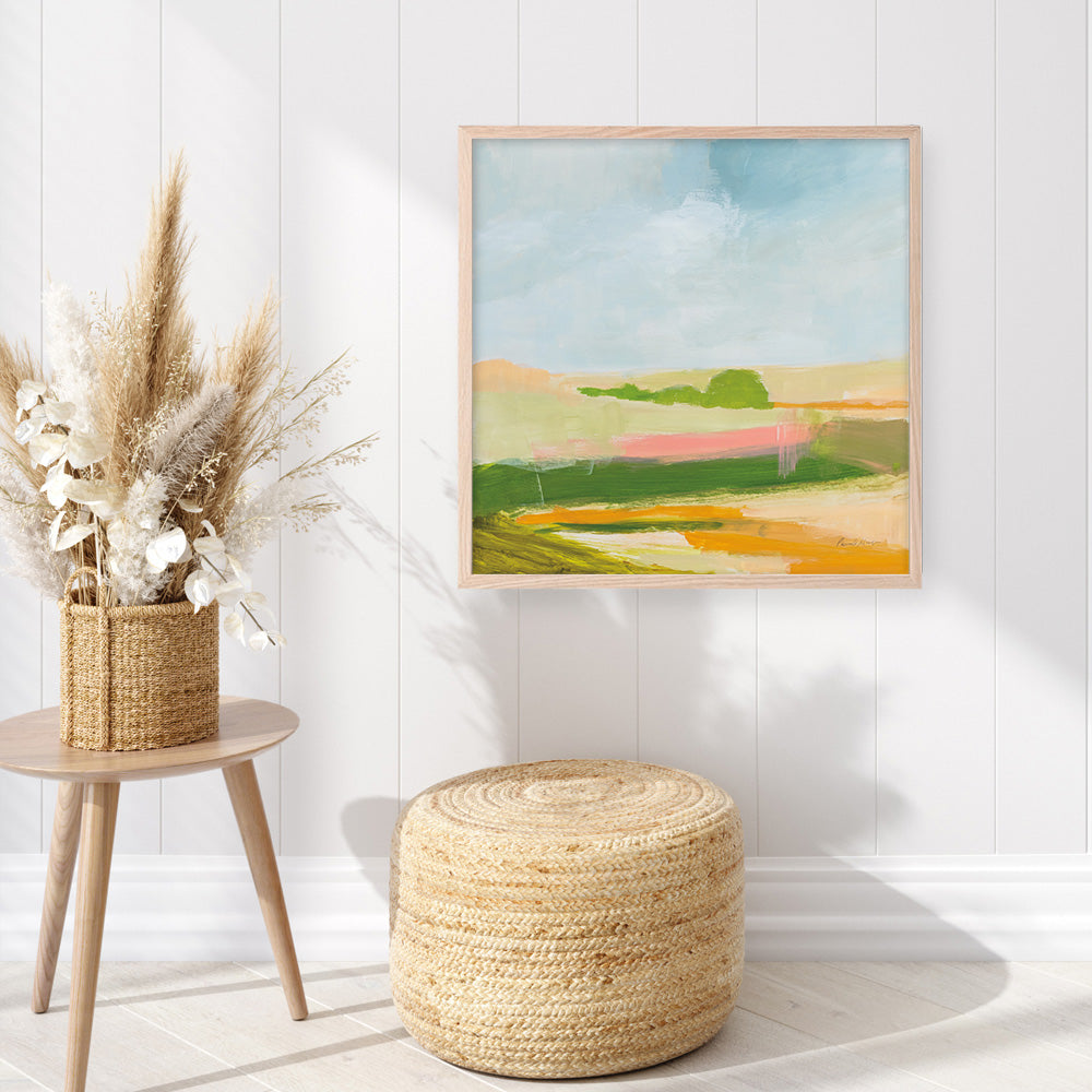 Shop Spring Green (Square) Art Print a painted style wall art print from The Print Emporium wall artwork collection - Buy Australian made fine art painting style poster and framed prints for the home and your interior decor room, TPE-WA-74474-AP