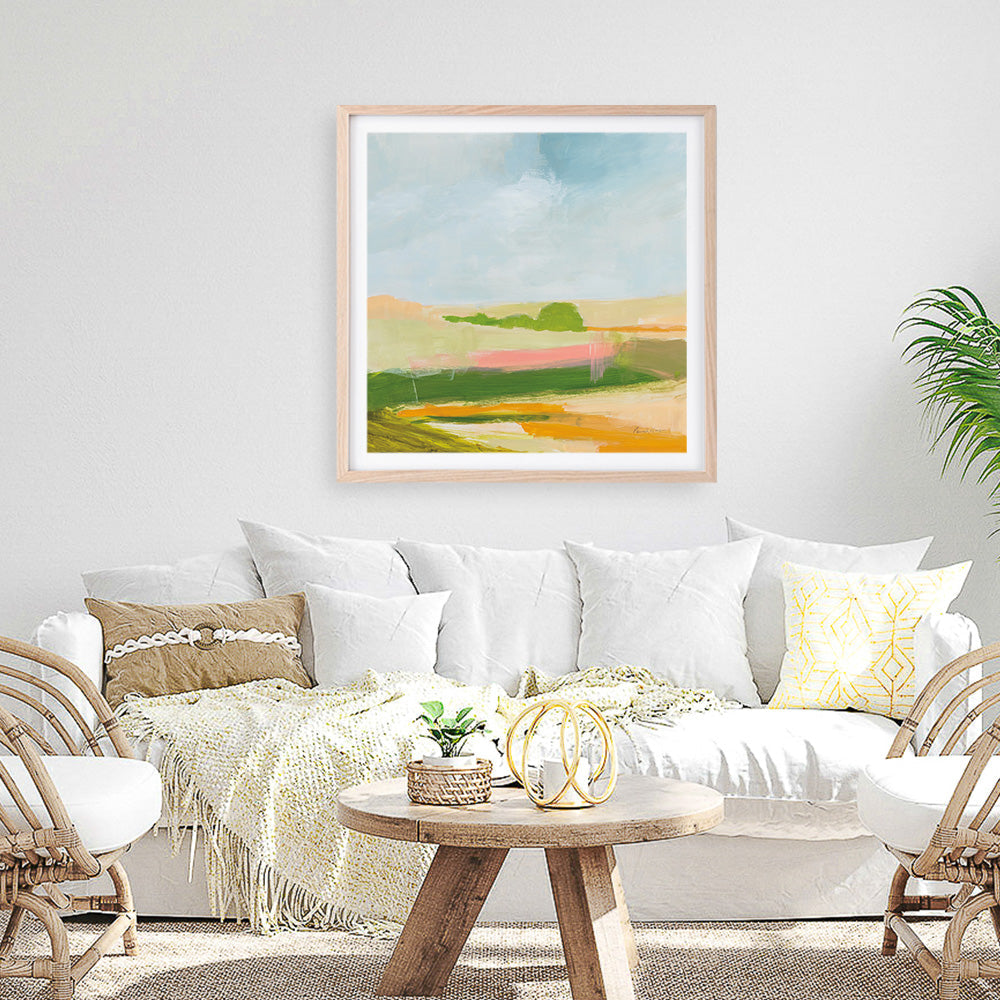 Shop Spring Green (Square) Art Print a painted style wall art print from The Print Emporium wall artwork collection - Buy Australian made fine art painting style poster and framed prints for the home and your interior decor room, TPE-WA-74474-AP