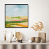 Shop Spring Green (Square) Canvas Print a painted style framed canvas wall art print from The Print Emporium artwork collection - Buy Australian made fine art painting style stretched canvas prints for the home and your interior decor space, TPE-WA-74474-CA-40X40-NF