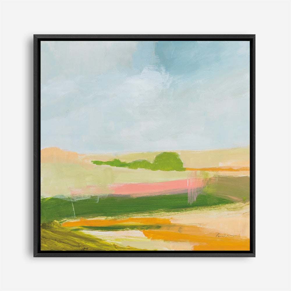 Shop Spring Green (Square) Canvas Print a painted style framed canvas wall art print from The Print Emporium artwork collection - Buy Australian made fine art painting style stretched canvas prints for the home and your interior decor space, TPE-WA-74474-CA-40X40-NF