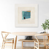 Shop Square Form I (Square) Canvas Print a painted abstract themed framed canvas wall art print from The Print Emporium artwork collection - Buy Australian made fine art painting style stretched canvas prints for the home and your interior decor space, TPE-PC-PI568-CA-40X40-NF