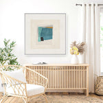 Shop Square Form I (Square) Canvas Print a painted abstract themed framed canvas wall art print from The Print Emporium artwork collection - Buy Australian made fine art painting style stretched canvas prints for the home and your interior decor space, TPE-PC-PI568-CA-40X40-NF