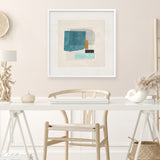 Shop Square Form II (Square) Art Print a painted abstract themed wall art print from The Print Emporium wall artwork collection - Buy Australian made fine art painting style poster and framed prints for the home and your interior decor room, TPE-PC-PI569-AP