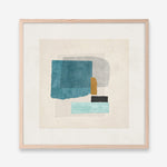 Shop Square Form II (Square) Art Print a painted abstract themed wall art print from The Print Emporium wall artwork collection - Buy Australian made fine art painting style poster and framed prints for the home and your interior decor room, TPE-PC-PI569-AP