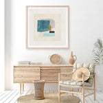 Shop Square Form II (Square) Art Print a painted abstract themed wall art print from The Print Emporium wall artwork collection - Buy Australian made fine art painting style poster and framed prints for the home and your interior decor room, TPE-PC-PI569-AP