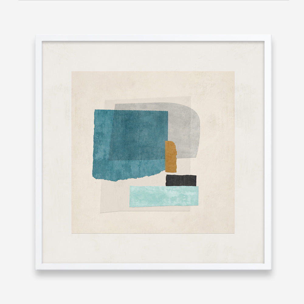 Shop Square Form II (Square) Art Print a painted abstract themed wall art print from The Print Emporium wall artwork collection - Buy Australian made fine art painting style poster and framed prints for the home and your interior decor room, TPE-PC-PI569-AP