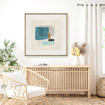 Shop Square Form II (Square) Canvas Print a painted abstract themed framed canvas wall art print from The Print Emporium artwork collection - Buy Australian made fine art painting style stretched canvas prints for the home and your interior decor space, TPE-PC-PI569-CA-40X40-NF