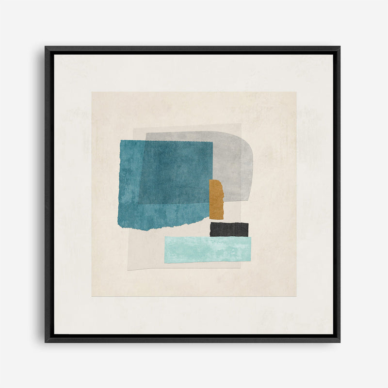 Shop Square Form II (Square) Canvas Print a painted abstract themed framed canvas wall art print from The Print Emporium artwork collection - Buy Australian made fine art painting style stretched canvas prints for the home and your interior decor space, TPE-PC-PI569-CA-40X40-NF
